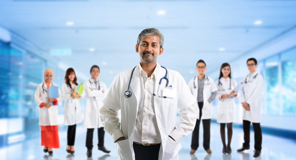 Multiracial,Diversity,Asian,Medical,Team,,Expertise,Senior,And,Mature,Doctors
